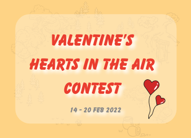 Causeway Point Valentine's Day Facebook Contest - Hearts in the Air